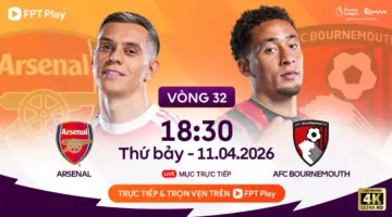 رابط البث المباشر لمواجهة أرسنال ضد بورنموث، الساعة 6:30 مساءً يوم 11 أبريل، الجولة 32 من الدوري الإنجليزي الممتاز.